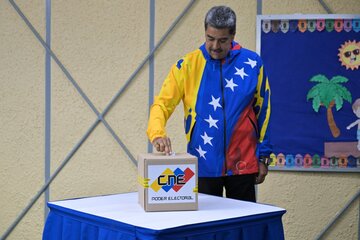 Venezuela frente a las urnas (Fuente: AFP)