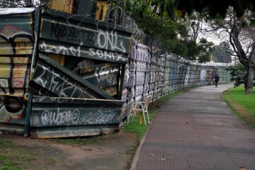 Reclaman la reapertura total del Parque Uriburu (Fuente: Sandra Cartasso)