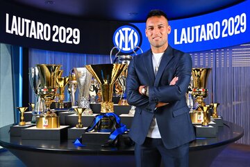 Lautaro renovó en el Inter hasta 2029 (Fuente: Prensa Inter)