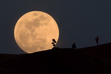 Llega la primera "superluna" de 2024: cómo ver la luna llena de agosto (Fuente: NA)