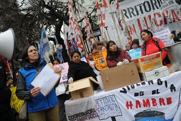 "Pettovello está más preocupada por perseguir a las organizaciones que en repartir alimentos" (Fuente: Guadalupe Lombardo)