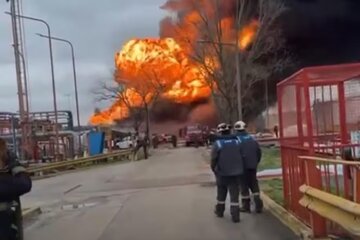 Impactante incendio en una refinería de YPF