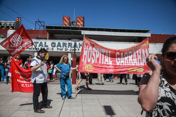 El Hospital Garrahan va al paro: "Hay un propósito político de reventar la salud pública" (Fuente: Jorge Larrosa)