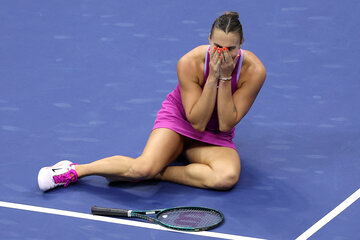 Aryna Sabalenka, tora en rodeo ajeno: campeona del US Open (Fuente: AFP)