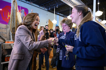 Cómo Kamala Harris puede jugar su estrategia electoral (Fuente: AFP)