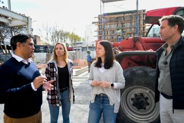 Soledad Martínez: “En Vicente López estamos construyendo el Centro de Monitoreo y Seguridad más moderno y tecnológico de la Provincia” (Fuente: Prensa)