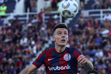 San Lorenzo: otra seria lesión de Braida, que estará tres semanas inactivo (Fuente: Fotobaires)