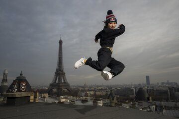 Ami Yuasa, la primera campeona olímpica de breakdance en Buenos Aires (Fuente: Prensa)