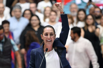 Claudia Sheinbaum se convertirá en la primera presidenta de México (Fuente: AFP)