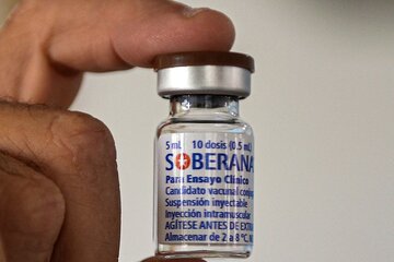 La vacuna cubana Soberana 02 alcanzó un 91,2 por ciento de eficacia