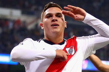 "Juanfer" Quintero ya está en Argentina: "River es mi casa"