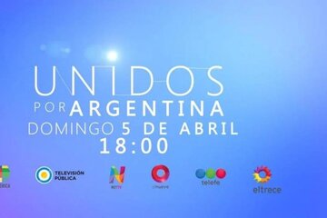 "Unidos por Argentina" el especial televisivo solidario en medio de la pandemia