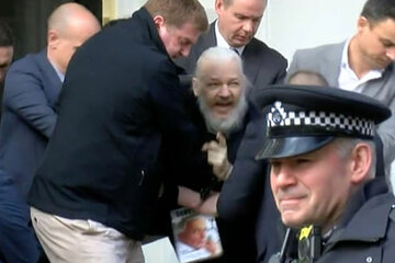 Assange fue arrestado el 11 de abril.