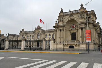 El Palacio de Gobierno en Lima. (Fuente: AFP)