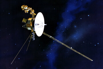 La sonda espacial Voyager 2, en el espacio interestelar