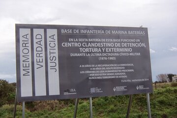 Señalizaron un ex centro clandestino en Punta Alta