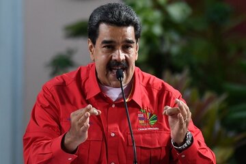 Nicolás Maduro, presidente de Venezuela.  (Fuente: AFP)