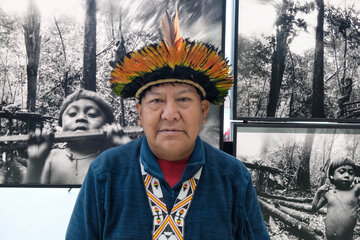 Entrevista al líder indígena del Amazonas Davi Kopenawa
