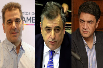 Cristian Ritondo, Mario Negri y Jorge Macri, a favor de las medidas de prevención adoptadas.