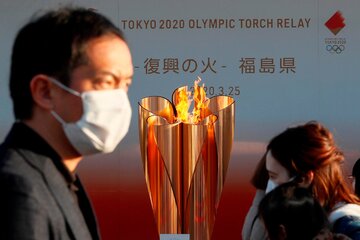 La postergación de los Juegos, un gran desafío para Tokio y el COI. (Fuente: EFE)