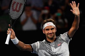 Roger Federer se encuentra en plena recuperación de una operación de rodilla. (Fuente: EFE)