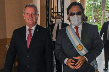 Antonio Marocco y Gustavo Sáenz