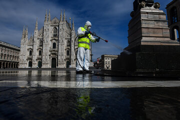 Milán, el corazón económico de Italia.  (Fuente: AFP)