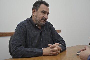 Claudio Leoni, secretario general de la Federación de Trabajadores Municipales.
