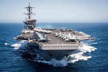 Murió por coronavirus un marinero del portaviones USS Theodore Roosevelt  (Fuente: AFP)