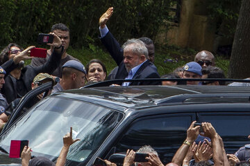 Lula recibió en los últimos días a Duhalde y a Alberto Fernández.  (Fuente: AFP)