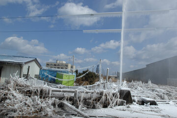 Imágenes del devastador tsunami de marzo de 2011.