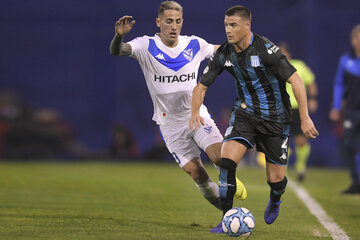 Superliga: Empate agónico de Racing ante Vélez en Liniers