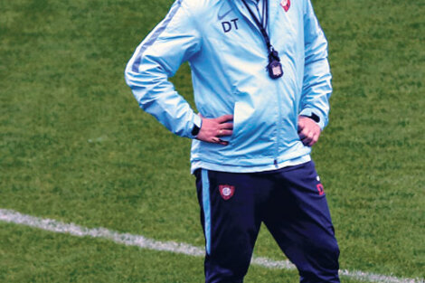 Diego Aguirre, técnico azulgrana.