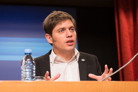 Kicillof: "Quieren cerrar paritarias a la baja"