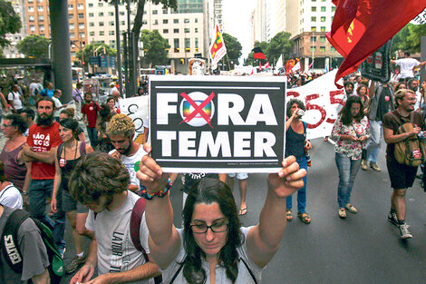 Huelga docente contra Temer por tiempo indeterminado