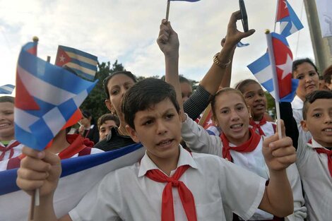 Papá, ¿y cuándo llega Fidel?