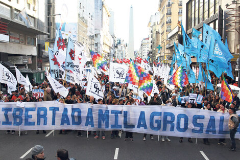 La liberación de la dirigente de la Tupac fue reclamada por un grupo de la ONU, la CIDH y el titular de la OEA.