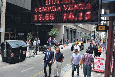 Las carteras de activos siguen dolarizándose. El Banco Central sigue en actitud expectante y ajena. (Fuente: Archivo)