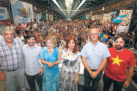 Cristina Kirchner cerró el Encuentro Nacional de Salud en Lanús.