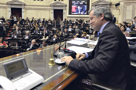 La Cámara de Diputados se reunió ayer solamente para renovar sus autoridades. (Fuente: DyN)