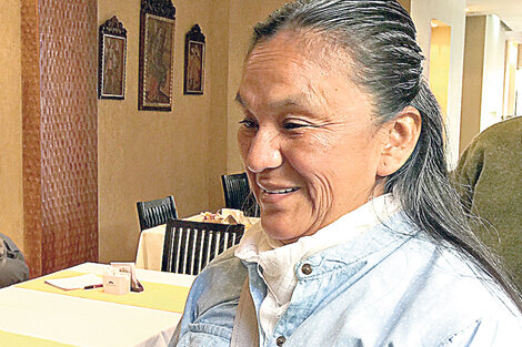 La dirigente de la Tupac Amaru Milagro Sala está presa en Jujuy desde enero. 