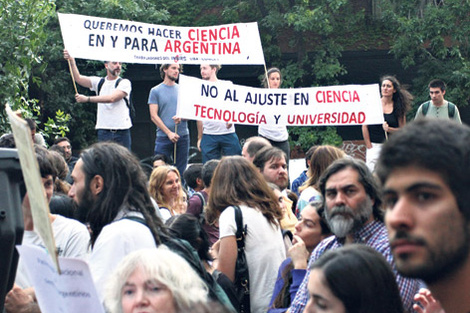 El Gobierno decidió un recorte presupuestario en el área de ciencias.