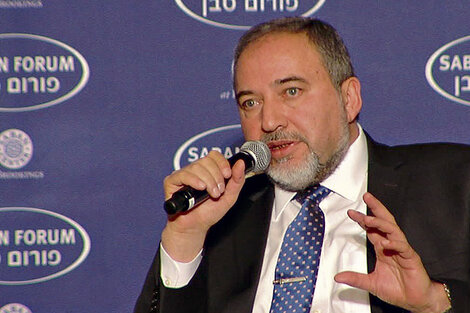 El ministro de Defensa, Avigdor Lieberman, encabeza la reacción israelí contra la resolución.