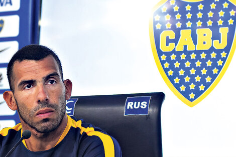 “El amor que tengo por Boca es lo que me mantiene hoy en el club”, afirmó Tevez. (Fuente: DyN)