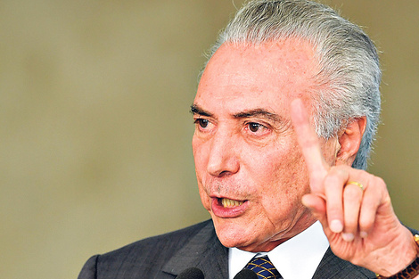 Temer hizo de su paquete de austeridad uno de los pilares de su plan de gobierno. (Fuente: EFE)