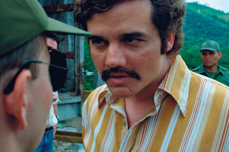 El brasileño Wagner Moura interpreta al colombiano Pablo Escobar, el protagonista de Narcos. 