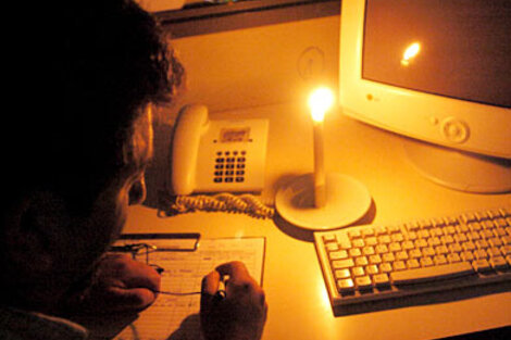 Hay más de 26 mil usuarios sin energía eléctrica (Fuente: gentileza Diario Z)