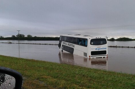 Las inundaciones vuelven a castigar al sur de Santa Fe