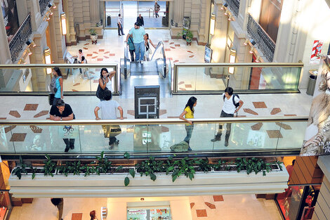 La facturación en los shoppings refleja una caída de las ventas en términos reales de más de 20 puntos. Una situación similar se da en los supermercados.