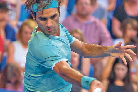 Federer, conforme con su juego. (Fuente: AFP)